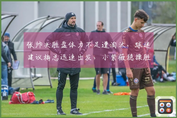 张帅决胜盘体力不足遭淘汰，球迷建议梅总迅速出发，小紫薇稳操胜券夺冠